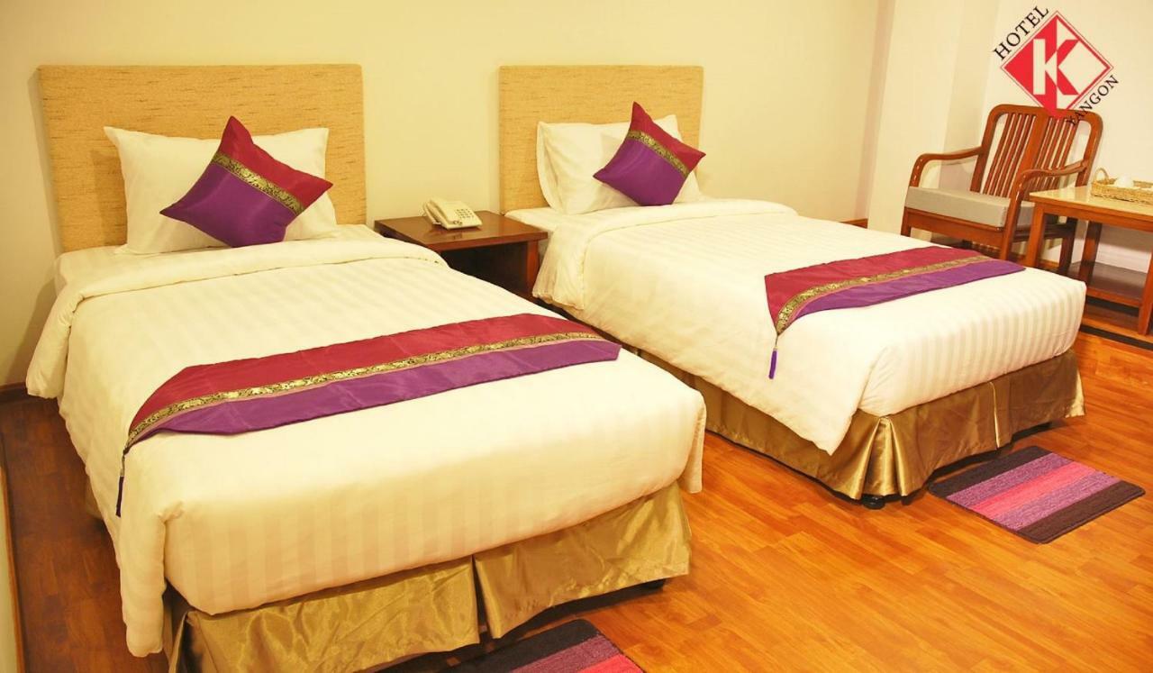 Hotel K Yangon Bagian luar foto