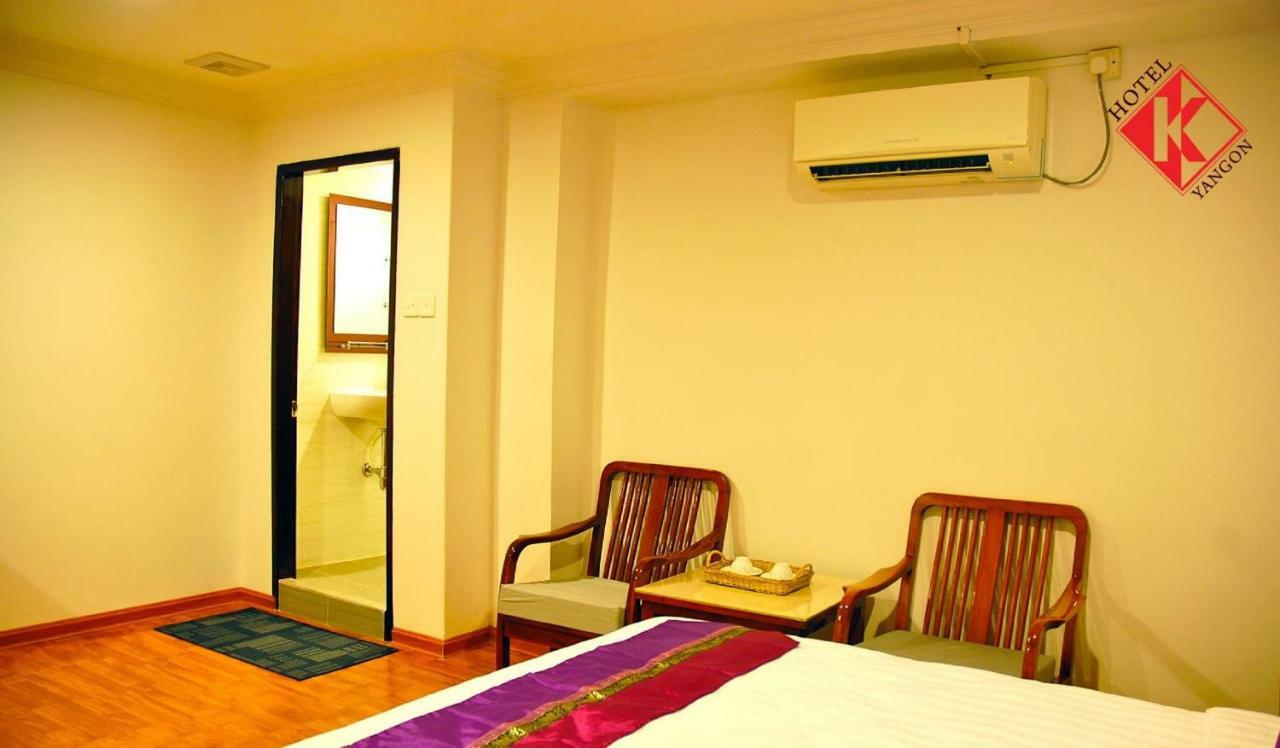 Hotel K Yangon Bagian luar foto